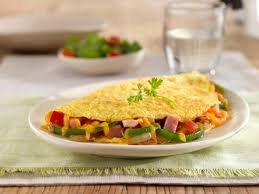 Egg dishes with ingredients and procedure